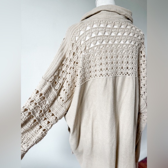 NWOT Free People Dune Bug Crochet Cardigan - Picture 14 of 15